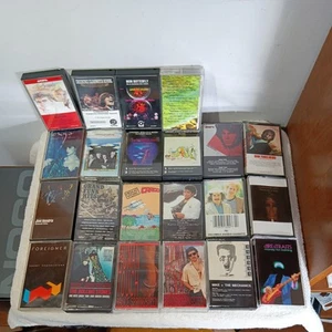 Classic Rock 22 Cassette Tapes Lot, Jimi Bruce Stones Crosby Stills & Nash Doors - Picture 1 of 17