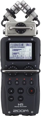 Zoom H5 4-Track Portable Recorder for Audio for Video, Music, and Podcasting,... - Image 1 of 4