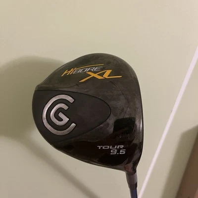 Driver Cleveland Hibore XL Tour 9.5, eixo rígido azul Grafalloy - Imagem 1 de 4