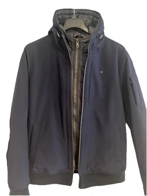 Chaqueta Tommy Hilfiger Soft Shell con Inserto Acolchado Puffer Babero Talla: Grande Foto 1 de 4