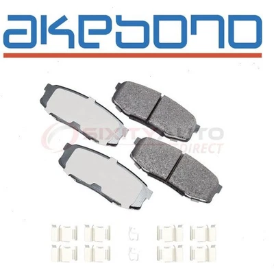 Akebono Pro-ACT Rear Disc Brake Pad Set for 2008-2018 Lexus LX570 - Braking uc - Image 1 of 4