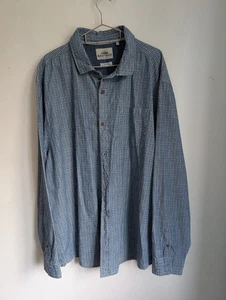 Camicia Mantaray blu bianca a righe manica lunga taglia 3XL (T36) - Foto 1 di 8