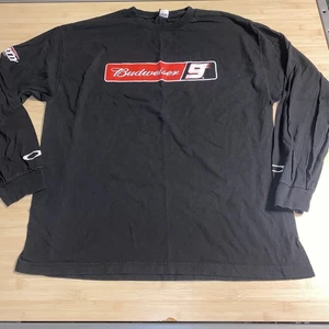 Kasey Kahne Oakley Budweiser Team Issued Long Sleeve Shirt Nascar 9 Extra Large - Picture 1 of 12