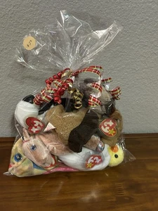 6er Pack Ty Beanie Babys Geschenktüte - neuwertig Etikett, sauberer Plüsch - bereit zum Verschenken! - Bild 1 von 2