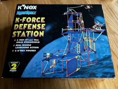 K'NEX Hyperspace #13122 K-FORCE DEFENSE STATION 1998 - NUEVO SELLADO LIMPIO NUEVO EN CAJA Foto 1 de 4