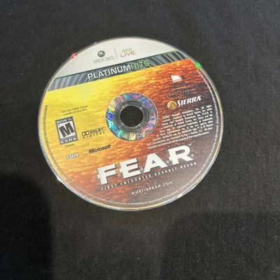 F.E.A.R.: First Encounter Assault Recon (Xbox 360) Disc Only Mint - Image 1 of 4