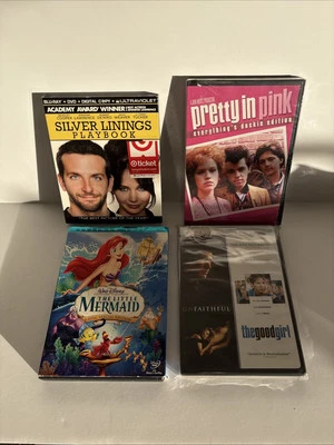 DVD Lot Silver Linings Pretty Pink Mermaid 4 Good Girl — 第 1/4 张图片