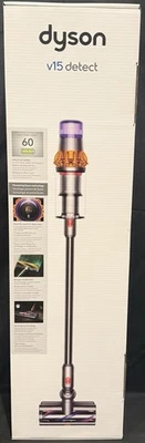 Dyson V15 Detect Cordless Stick Vacuum Cleaner -Yellow/Nickel FAST SHIPPING NEW! - Image 1 of 3