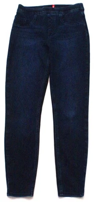 Pantalones de mezclilla ajustados Spanx Jeggings para mujer pequeños azul oscuro tejido elástico Foto 1 de 3