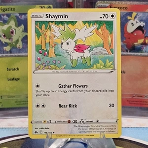 Shaymin 115/159 Non-Holo Uncommon Crown Zenith Pokemon TCG NM/M - Picture 1 of 2