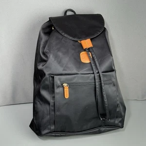 Bric's X Travel X Bag City Backpack Cinch Bag Black Adjustable Unisex - Picture 1 of 24
