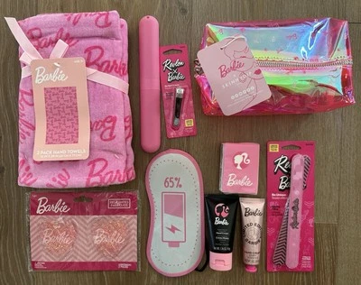 Barbie Rosa Cumpleaños Preadolescente Niño Set Regalo DIVERTIDO!! Foto 1 de 3