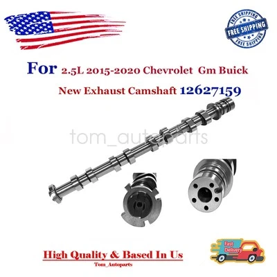 12627159 Exhaust Camshaft Fits Chevrolet 2.5l L4 Gm Malibu Colorado Ats Engine Foto 1 de 4