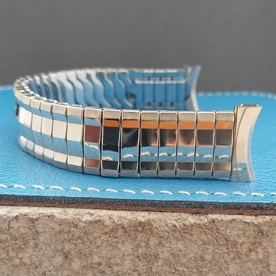 Vintage 17.2mm 17mm Gold-Filled Gemex 1950s Classic Stretch Unused Watch Band - Image 1 of 4