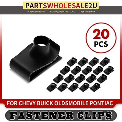 20Pcs Phosphate Extruded U-Nut 5/16"-18 Screw for Chevy Buick Pontiac Oldsmobile - Image 1 of 4