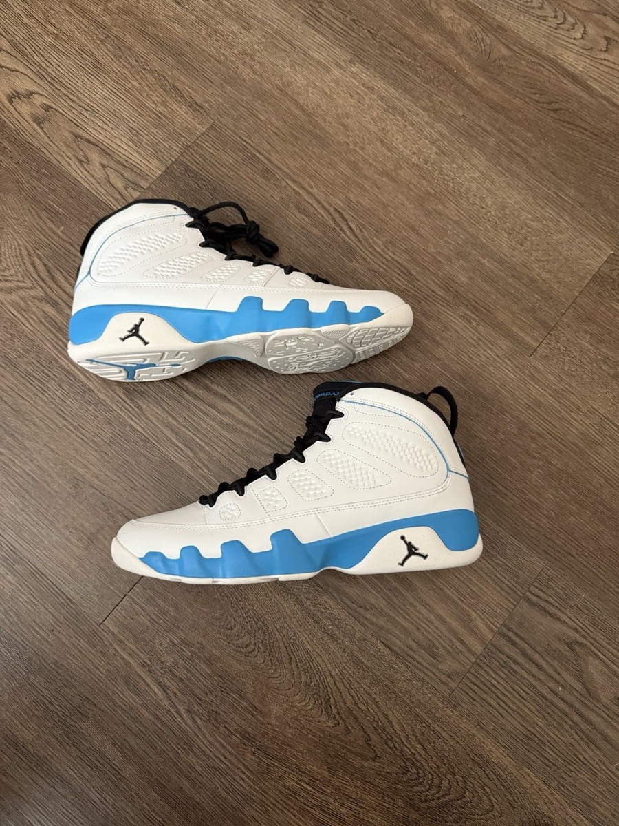 Air Jordan 9 ホワイト/ネイビー Nike Air Jordan 9 IX Retro Mens Size 8 City of Flight Black