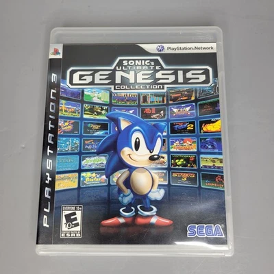 Sonic's Ultimate Genesis Collection - PlayStation 3 PS3 No Manual - Image 1 of 2