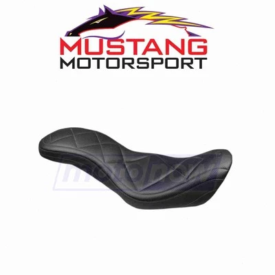 Mustang Super Tripper Seat for 2007-2017 Harley Davidson FXDWG Dyna Wide nl Foto 1 de 4