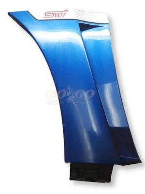 Moldura de moldura de guardabarros inferior izquierdo del conductor para 15-21 WRX STi azul Foto 1 de 4