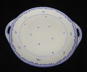 Vintage Hutschenreuther Hohenberg Bayern Serving Platter Blue & White Floral - Picture 1 of 6