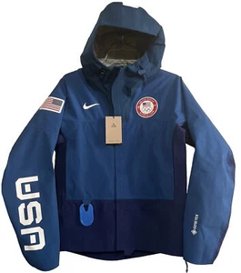 NIKE WMNS ACG GORE-TEX STORM-FIT ADV ‘CHAIN OF CRATERS’ Sz XXS BLUE VOID NWT - Picture 1 of 9