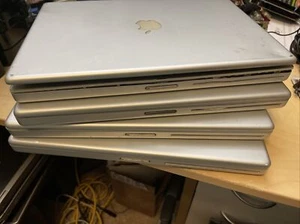 Lot 4 PowerBook G4 Aluminum_ READ Parts - Picture 1 of 6
