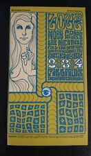 Moby Grape Lee Michaels 1966 Fillmore Auditorium postcard
