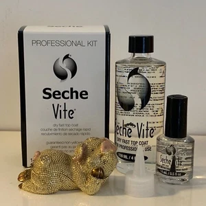 Seche Vite Dry Fast Top Coat Professional Refill Kit 4oz +0.5oz On Sale! - Picture 1 of 1