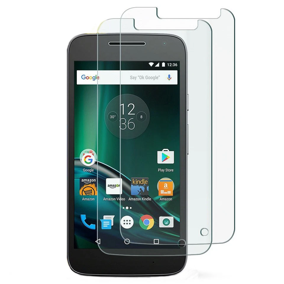 2X Tempered Glass Screen Protector Film For Motorola Moto E4 G5s Plus X Z Play - Image 1 of 4