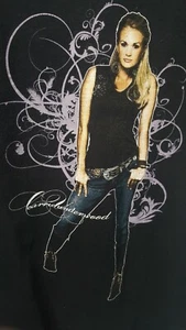 Carrie Underwood Carnival Ride Concert Tour 2008 Black T Shirt Size M Medium - Picture 1 of 3