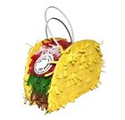 Mini Taco Pinata With Hanging Loop Festival Party Fun Toy   Small  