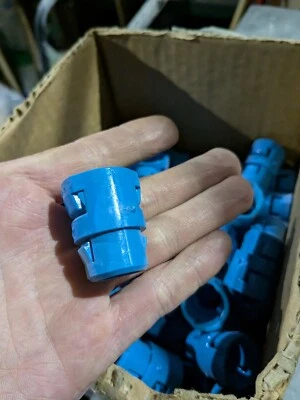 10x Carlon / Thomas and Betts A253D 1/2” ENT Snap In Box Adapters !Charity! - Image 1 of 2