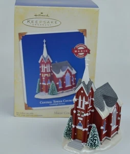 Central Tower Church Candlelight Services Magic Light Hallmark Keepsake Ornament - Picture 1 of 1