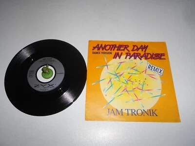Jam Tronik - Another Day in Paradise (1990) Vinyl 7` inch Single Vg +++ - Bild 1 von 2