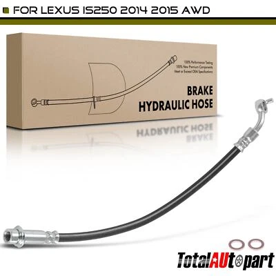 Manguera hidráulica de freno nueva para Lexus IS250 2014 2015 AWD conductor delantero lado izquierdo Foto 1 de 4