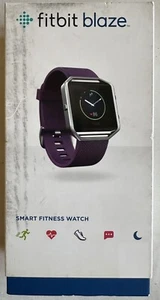 Fitbit Blaze Smart Fitness Watch in Plum - Picture 1 of 6