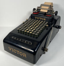 Antique Vintage Victor Adding Machine 1919 - 1920  - Works