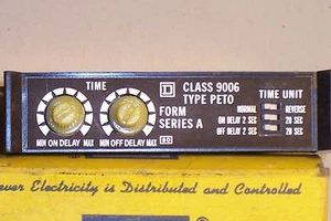 NUEVO EN CAJA SQ D CUADRADA CLASE D 9006-PET0 MÓDULO TEMPORIZADOR ELÉCTRICO P101 - Imagen 1 de 5