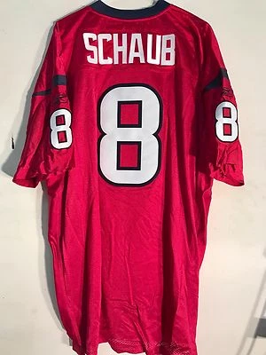 Camiseta Reebok Auténtica NFL Houston Texans Matt Schaub Roja talla 52 Foto 1 de 2