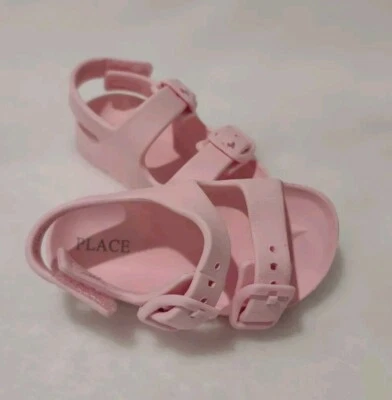Sandalias The Children's Place para bebé niña 6-12 meses rosa Foto 1 de 4