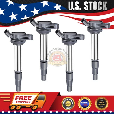 Ignition Coils for Toyota Corolla Prius Lexus Scion XD Pontiac Vibe UF596 4pcs Foto 1 de 4