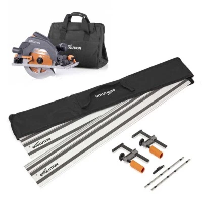 EVOLUTION POWER TOOLS Evolution R185CCSX+ & ST2800-G2 2.8m Track Bundle