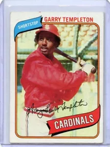 1980 Topps Garry Templeton Cardenales de San Luis #587 ⭐️💥🎯 - Imagen 1 de 2