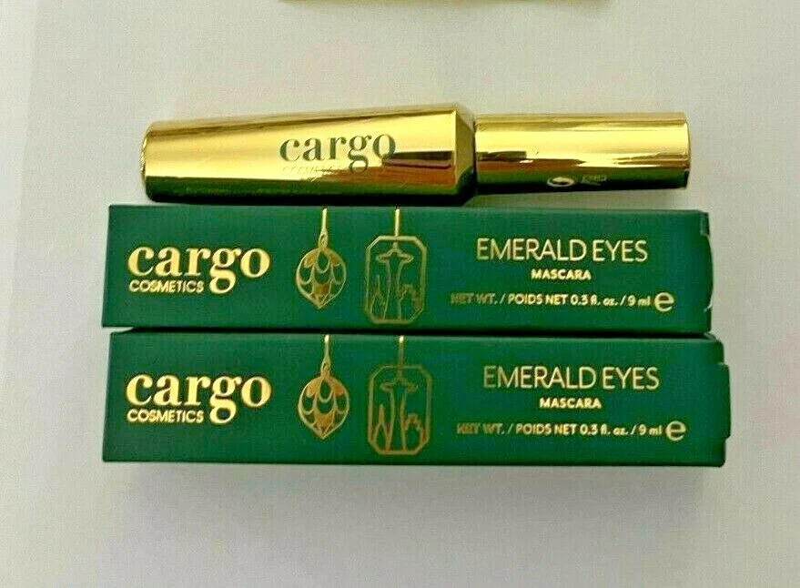 ЛОТ ИЗ 2 ГРУЗОВЫХ КОСМЕТИЧЕСКИХ ИЗУМРУДНЫХ ГЛАЗ ТУШЬ ДЛЯ РЕСНИЦ MS-EMERALD 0,3 унц НОВАЯ В КОРОБКЕ - Изображение 1 из 1