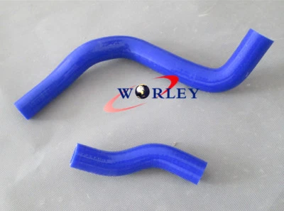 Manguera radiador silicona PARA HONDA CR250R CR250 1997 1998 1999 97 98 99 AZUL Foto 1 de 4