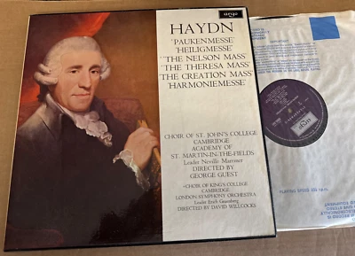 SDDG 341-6 Haydn The Six Last Masses 6 LP box set - Image 1 of 3