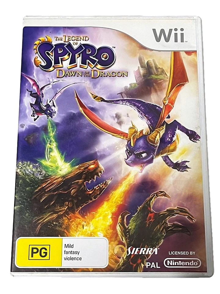 Spyro Dawn of the Dragon Nintendo Wii PAL *Complete* Wii U Compatible - Image 1 of 1