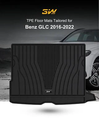 Protector alfombrilla revestimiento maletero carga 3W para Mercedes-Benz GLC 2016-2022 TPE Foto 1 de 4