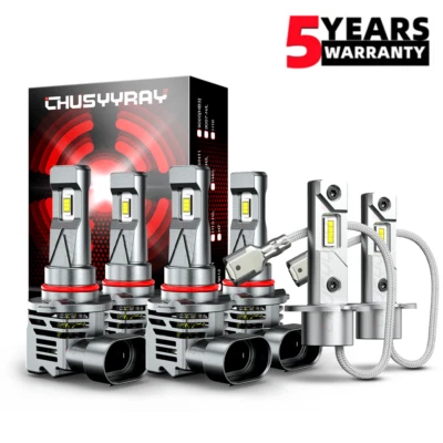 Fit BMW 325i 325is 1988-1989 6X Bombilla Faro Alto Bajo + Luz Antiniebla Foto 1 de 4