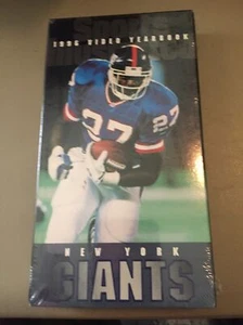 New In Shrink VHS TAPE - 1996 NEW YORK GIANTS NFL FOOTBALL TEAM HIGHLIGHTS - Imagen 1 de 5